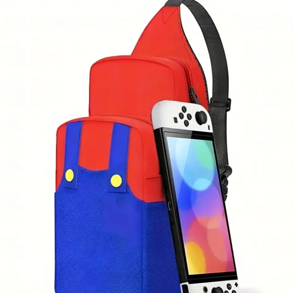 Brand New! Mario style cross body bag.